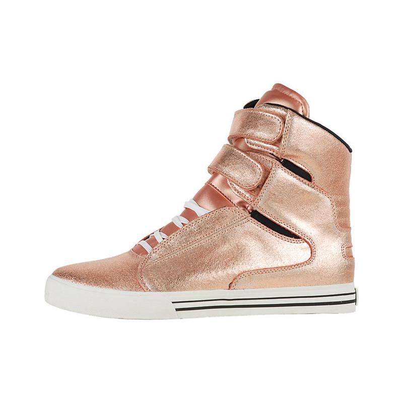 Zapatillas Altas Supra Argentina Mujer - TK SOCIETY Rosas Doradas (UEKFR-1302)